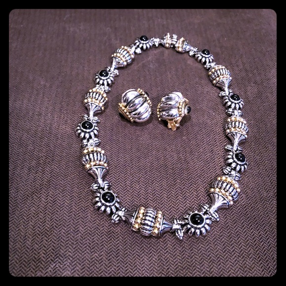 Necklace and Earrings Set - Picture 1 of 3